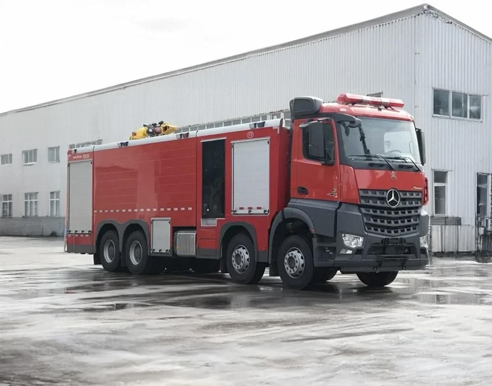 Специальный пожарный автомобиль повышенной проходимости